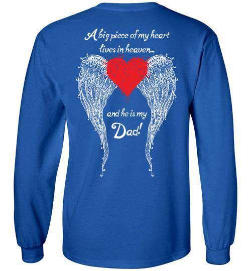 Dad - A Big Piece of my Heart Long Sleeve - Guardian Angel Collection