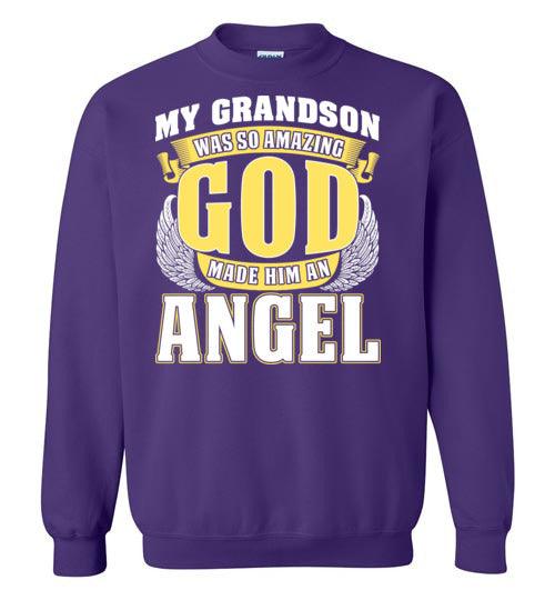 My Grandson Was So Amazing God Made Him An Angel - Guardian Angel Collection