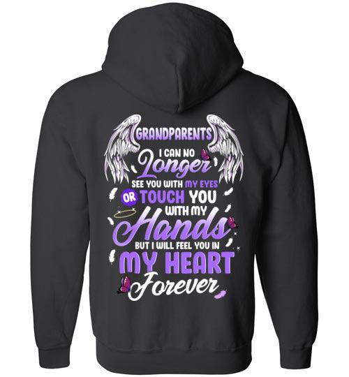 Grandparents - I Can No Longer See You FULL ZIP Hoodie - Guardian Angel Collection