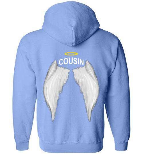 Cousin - Halo Wings FULL ZIP Hoodie - Guardian Angel Collection