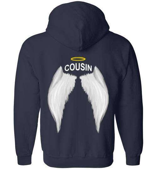 Cousin - Halo Wings FULL ZIP Hoodie - Guardian Angel Collection