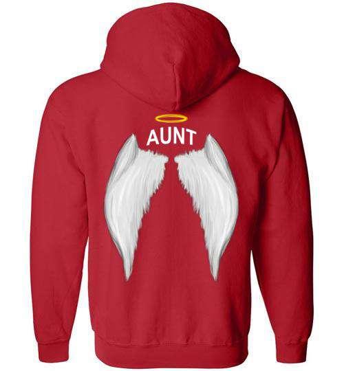 Aunt - Halo Wings FULL ZIP Hoodie - Guardian Angel Collection