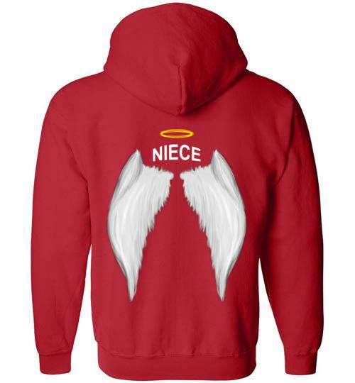 Niece - Halo Wings FULL ZIP Hoodie - Guardian Angel Collection