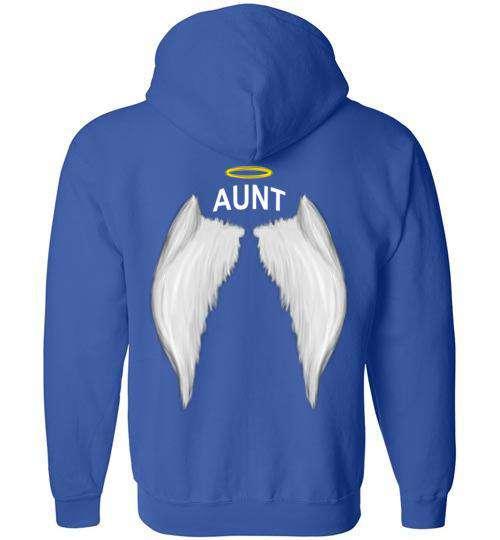 Aunt - Halo Wings FULL ZIP Hoodie - Guardian Angel Collection