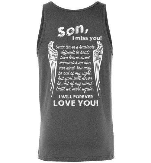 Son I Miss You Unisex Tank - Guardian Angel Collection