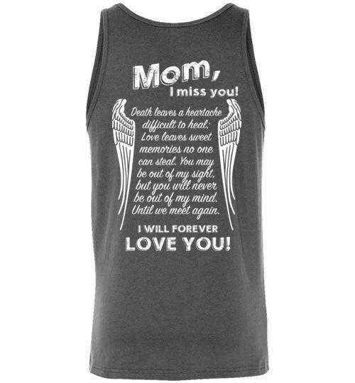 Mom I Miss You Unisex Tank - Guardian Angel Collection