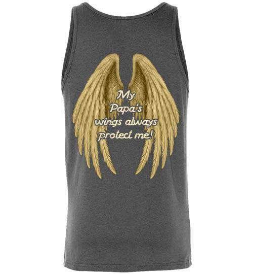 My Papa's Wings Always Protect Me Tank - Guardian Angel Collection