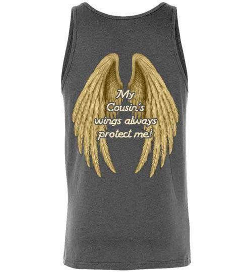 My Cousin's Wings Always Protect Me Tank - Guardian Angel Collection