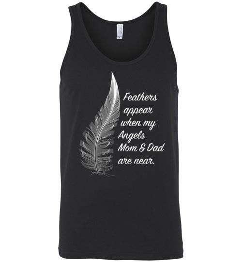 Feathers Appear When My Angels Mom & Dad Are Near Tank - Guardian Angel Collection