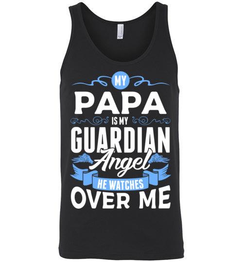 My Papa Watches Over Me Tank (Front) - Guardian Angel Collection