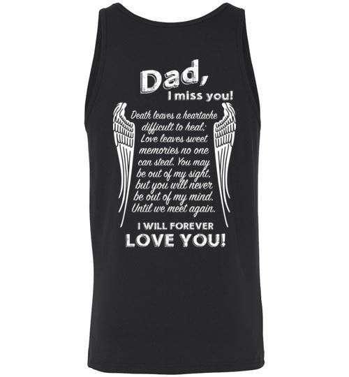 Dad I Miss You Tank - Guardian Angel Collection