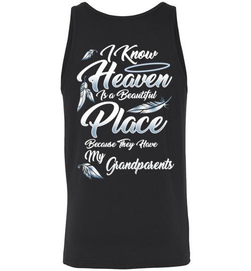 I Know Heaven is a Beautiful Place - Grandparents Tank - Guardian Angel Collection