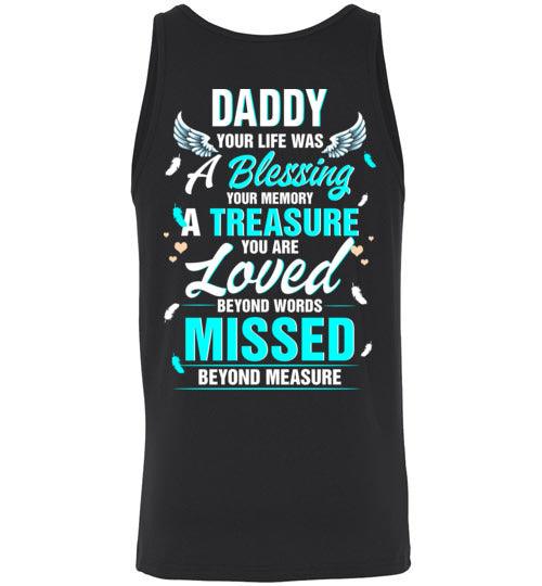 Daddy - Your Life Was A Blessing Tank - Guardian Angel Collection