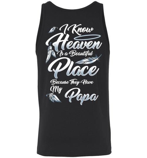 I Know Heaven is a Beautiful Place - Papa Tank - Guardian Angel Collection