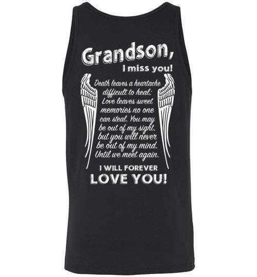 Grandson - I Miss You Tank - Guardian Angel Collection