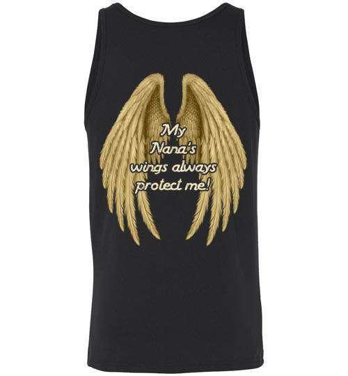 My Nana's Wings Always Protect Me Tank - Guardian Angel Collection