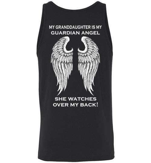 My Granddaughter Is My Guardian Angel Tank - Guardian Angel Collection