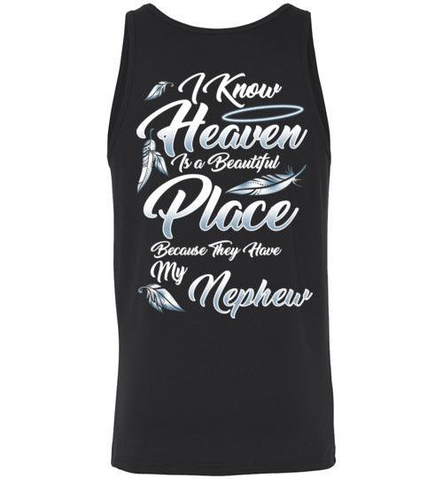 I Know Heaven is a Beautiful Place - Nephew Tank - Guardian Angel Collection