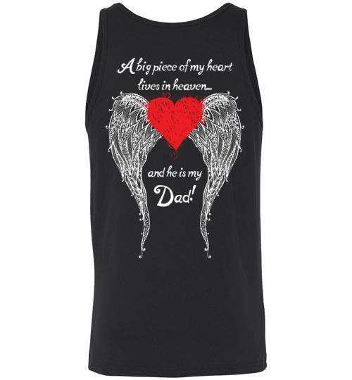 Dad - A Big Piece of my Heart Tank - Guardian Angel Collection