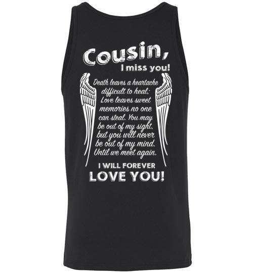Cousin - I Miss You Tank - Guardian Angel Collection