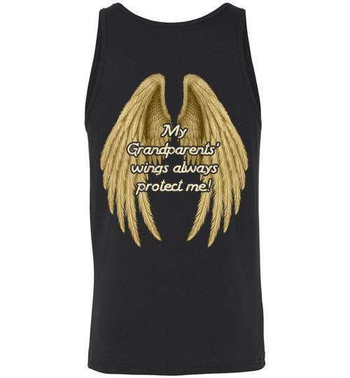 My Grandparents' Wings Always Protect Me Tank - Guardian Angel Collection