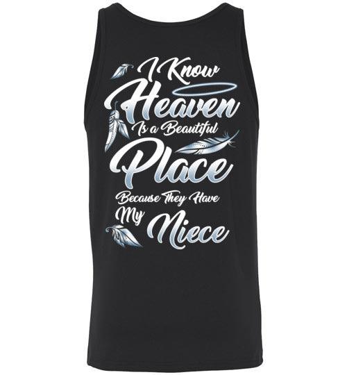 I Know Heaven is a Beautiful Place - Niece Tank - Guardian Angel Collection