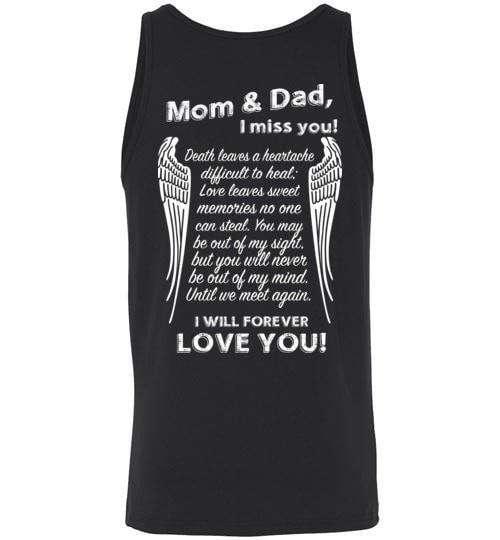 Mom & Dad I Miss You Tank - Guardian Angel Collection