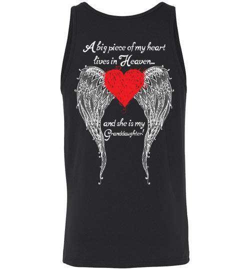 Granddaughter - A Big Piece of my Heart Tank - Guardian Angel Collection