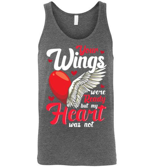 Your Wings Were Ready Tank - Guardian Angel Collection