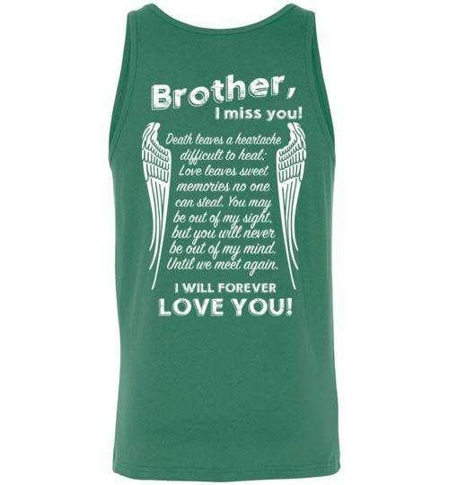 Brother I Miss You Tank - Guardian Angel Collection