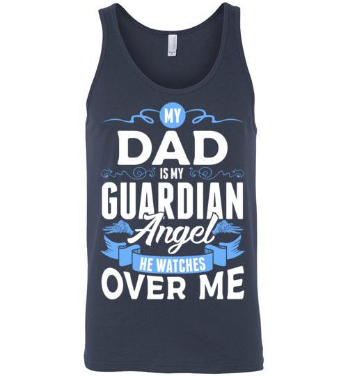 My Dad Watches Over Me Tank (Front) - Guardian Angel Collection