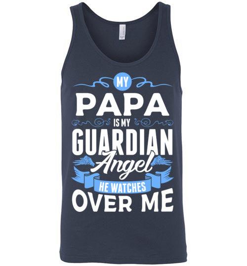 My Papa Watches Over Me Tank (Front) - Guardian Angel Collection
