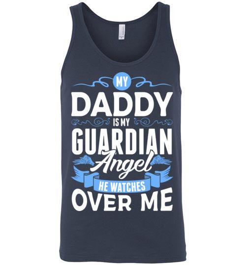 My Daddy Watches Over Me Tank (Front) - Guardian Angel Collection