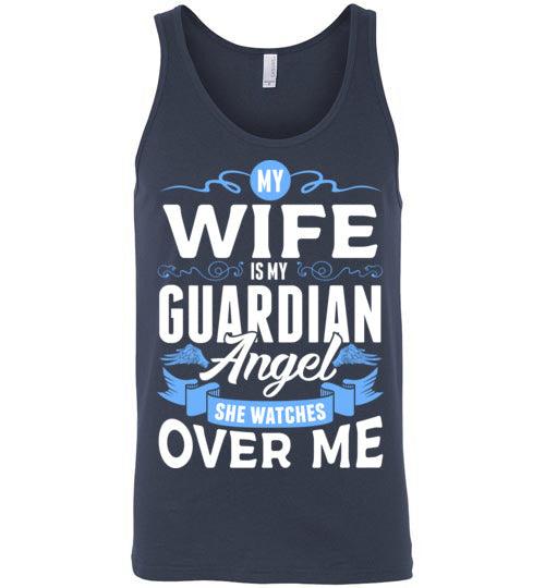 My Wife Watches Over Me Tank (Front) - Guardian Angel Collection