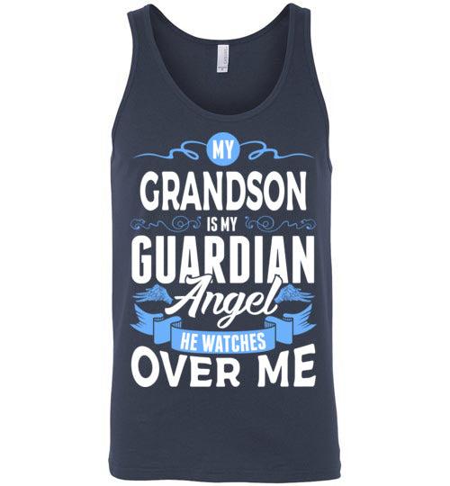 My Grandson Watches Over Me Tank (Front) - Guardian Angel Collection