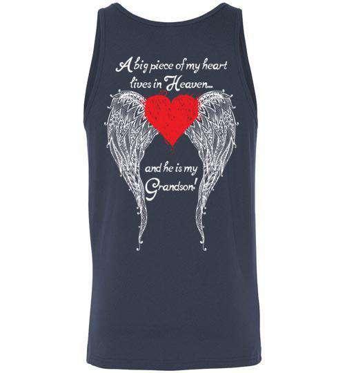 Grandson - A Big Piece of my Heart Tank - Guardian Angel Collection