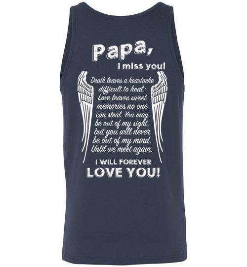 Papa - I Miss You Tank - Guardian Angel Collection