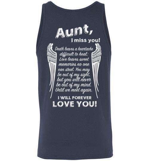Aunt - I Miss You Tank - Guardian Angel Collection