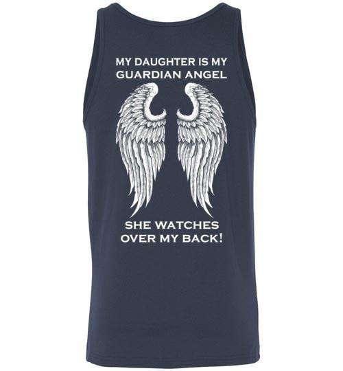 My Daughter Is My Guardian Angel Tank - Guardian Angel Collection