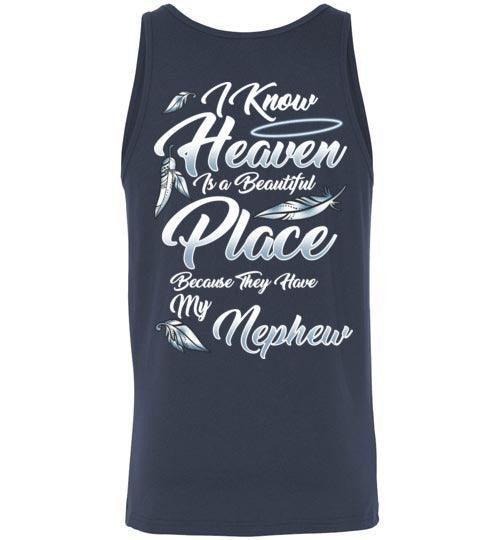 I Know Heaven is a Beautiful Place - Nephew Tank - Guardian Angel Collection