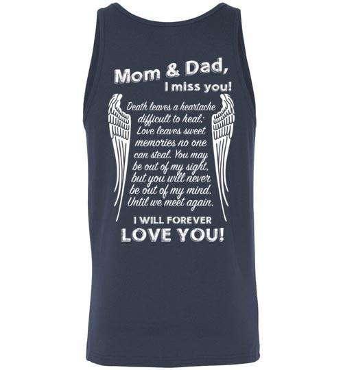 Mom & Dad I Miss You Tank - Guardian Angel Collection