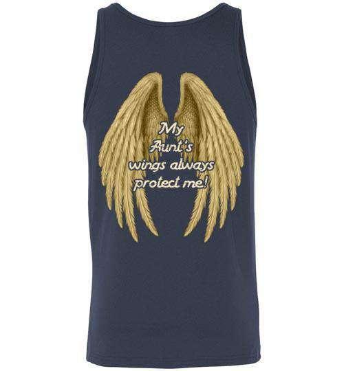 My Aunt's Wings Always Protect Me Tank - Guardian Angel Collection