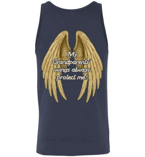 My Grandparents' Wings Always Protect Me Tank - Guardian Angel Collection