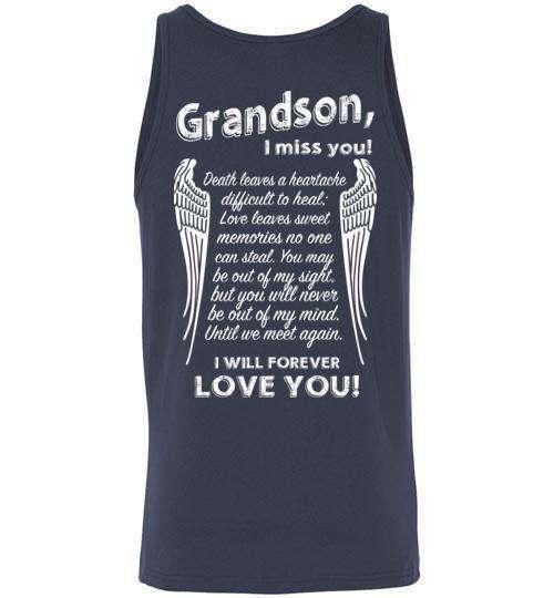 Grandson - I Miss You Tank - Guardian Angel Collection