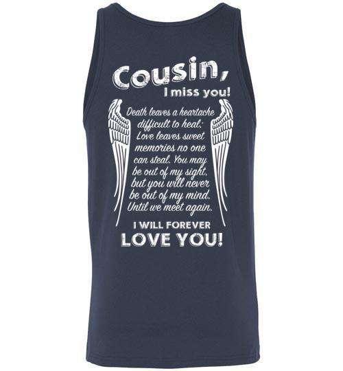 Cousin - I Miss You Tank - Guardian Angel Collection