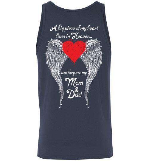 Mom & Dad - A Big Piece of my Heart Tank - Guardian Angel Collection