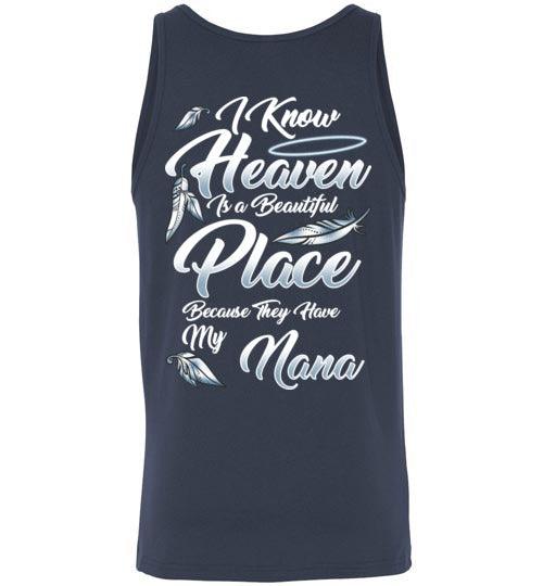 I Know Heaven is a Beautiful Place - Nana Tank - Guardian Angel Collection