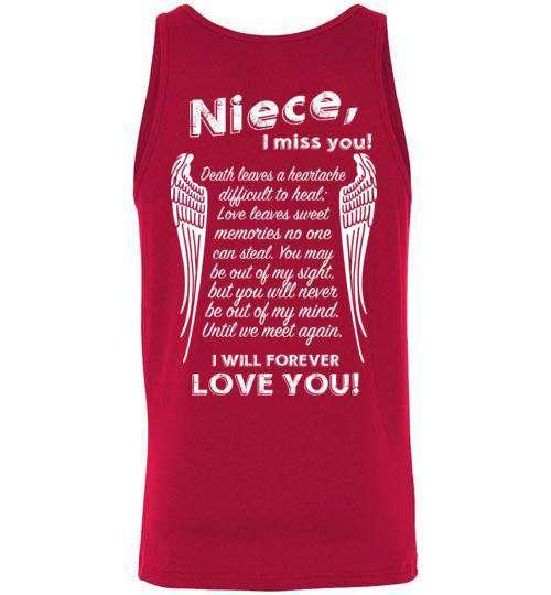 Niece - I Miss You Tank - Guardian Angel Collection