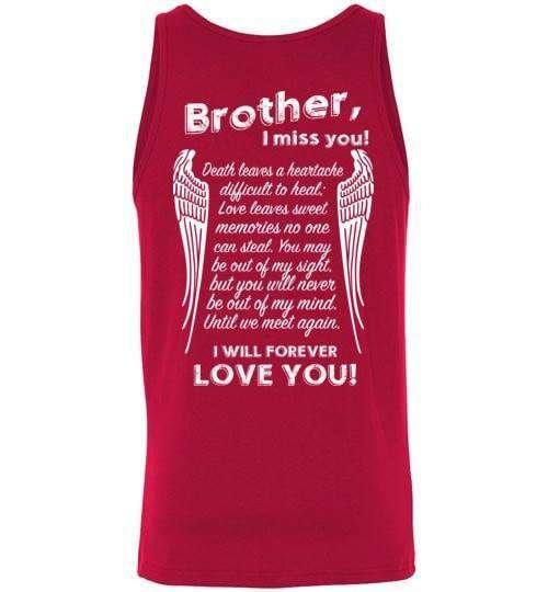 Brother I Miss You Tank - Guardian Angel Collection