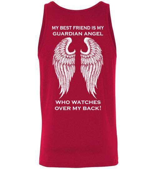My Best Friend Is My Guardian Angel Tank - Guardian Angel Collection